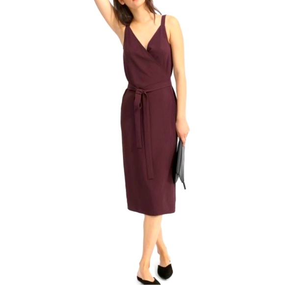 Everlane Dresses & Skirts - Everlane Women's Burgundy Wrap Dress
